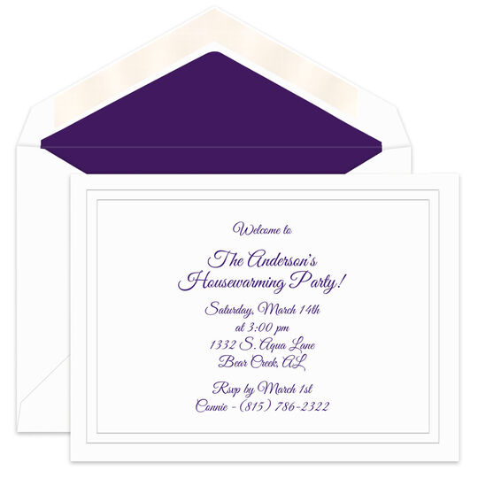 The Perfect Small Invitation